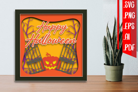 Download Halloween Layered Papercut - Premium Resources